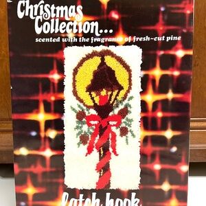 Vintage 1978 Betty's Christmas Latch Rug Hook Kit 603 Lamp Post New Sealed